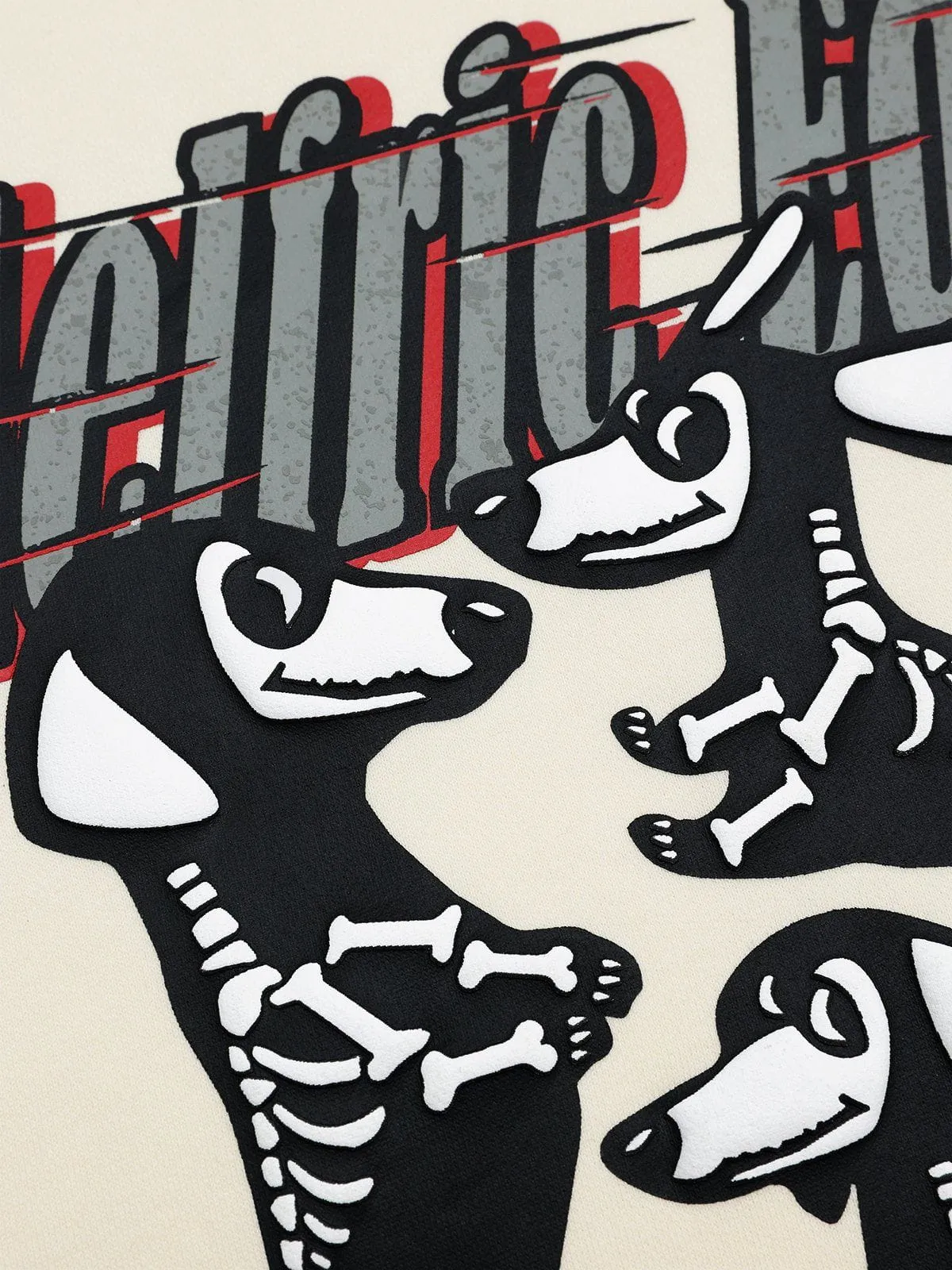 Aelfric Eden Skeleton Dog Hoodie sold by Aelfric Eden product image thumbnail 3