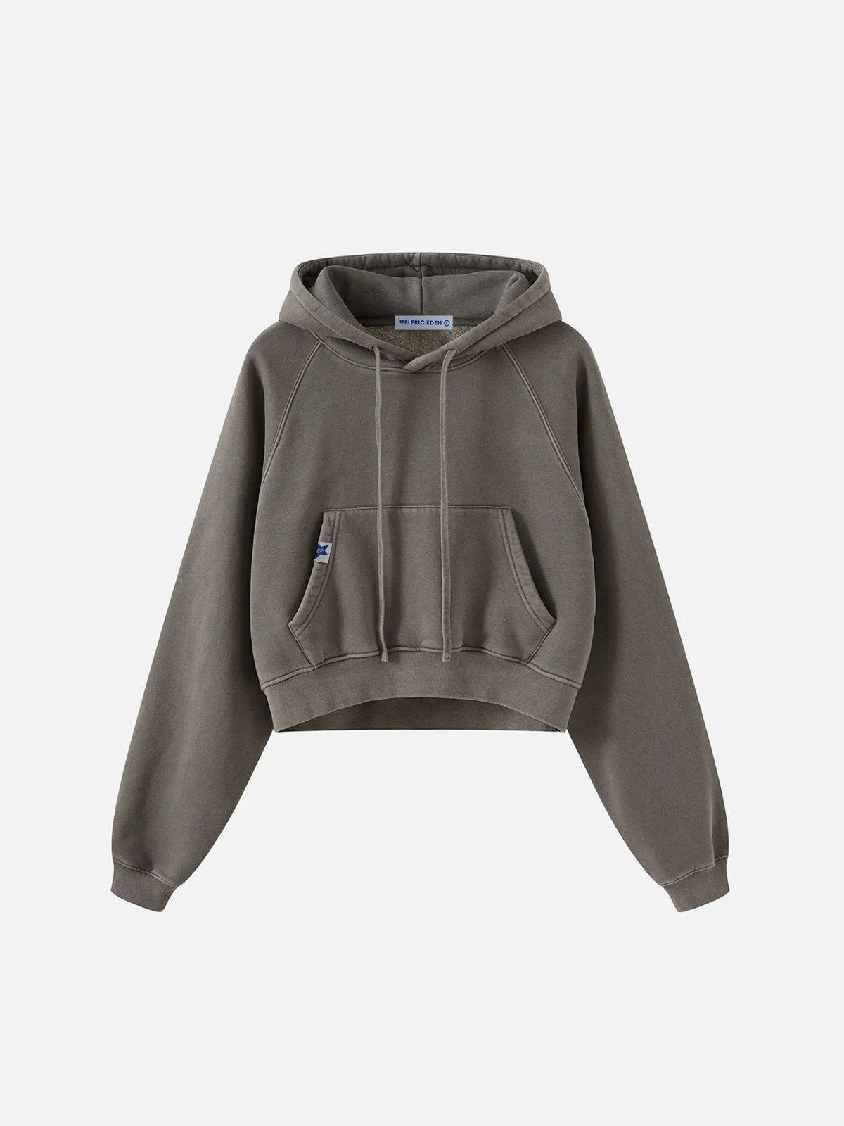 Aelfric Eden Cropped Raglan Sleeve Washed Pullover Hoodie sold by Aelfric Eden product image thumbnail 3