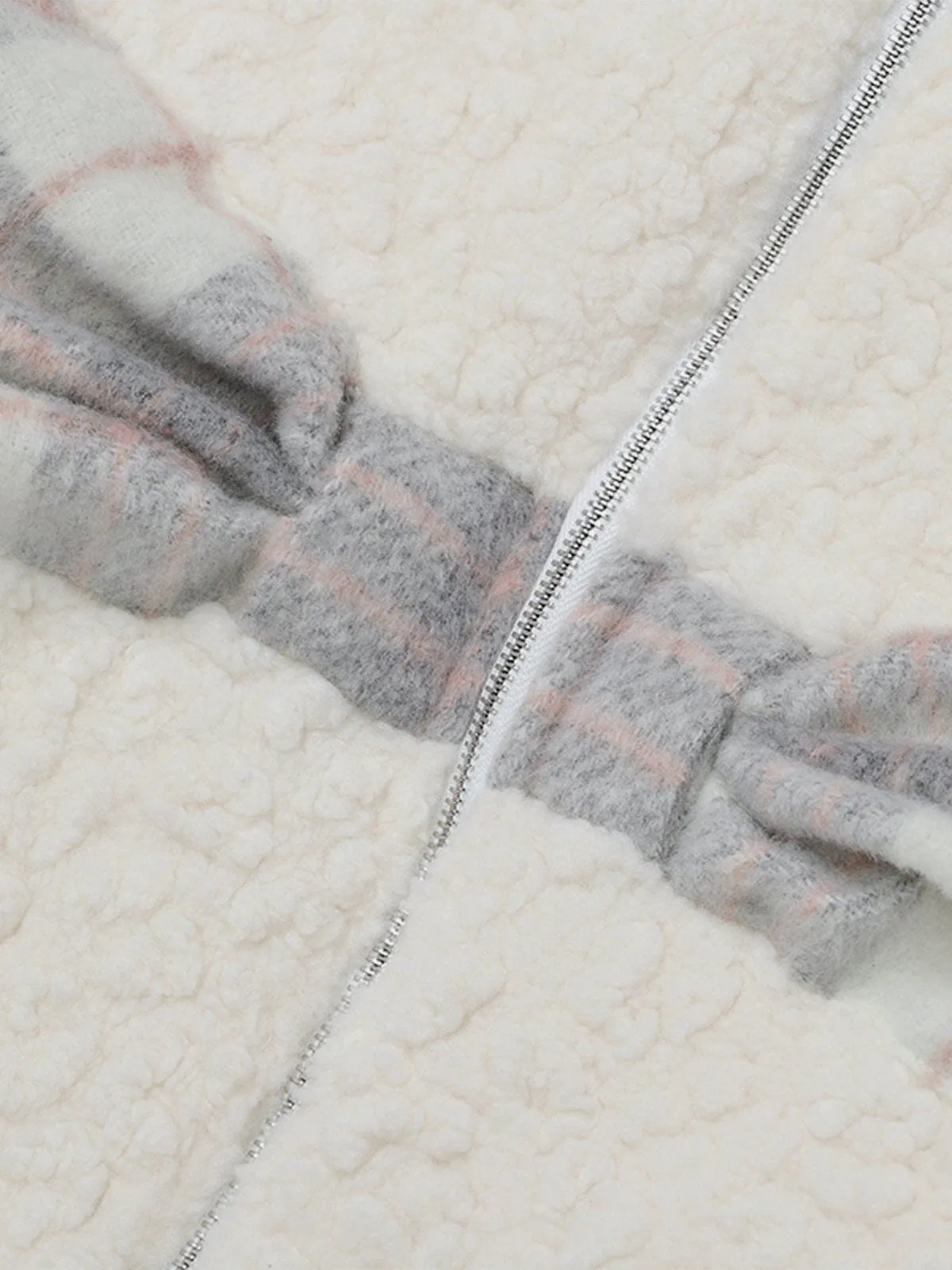 Aelfric Eden Cute Bear Ear Sherpa Coat sold by Aelfric Eden product image thumbnail 3