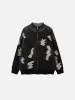 Aelfric Eden Distressed Washed Reversible Cardigan sold by Aelfric Eden
