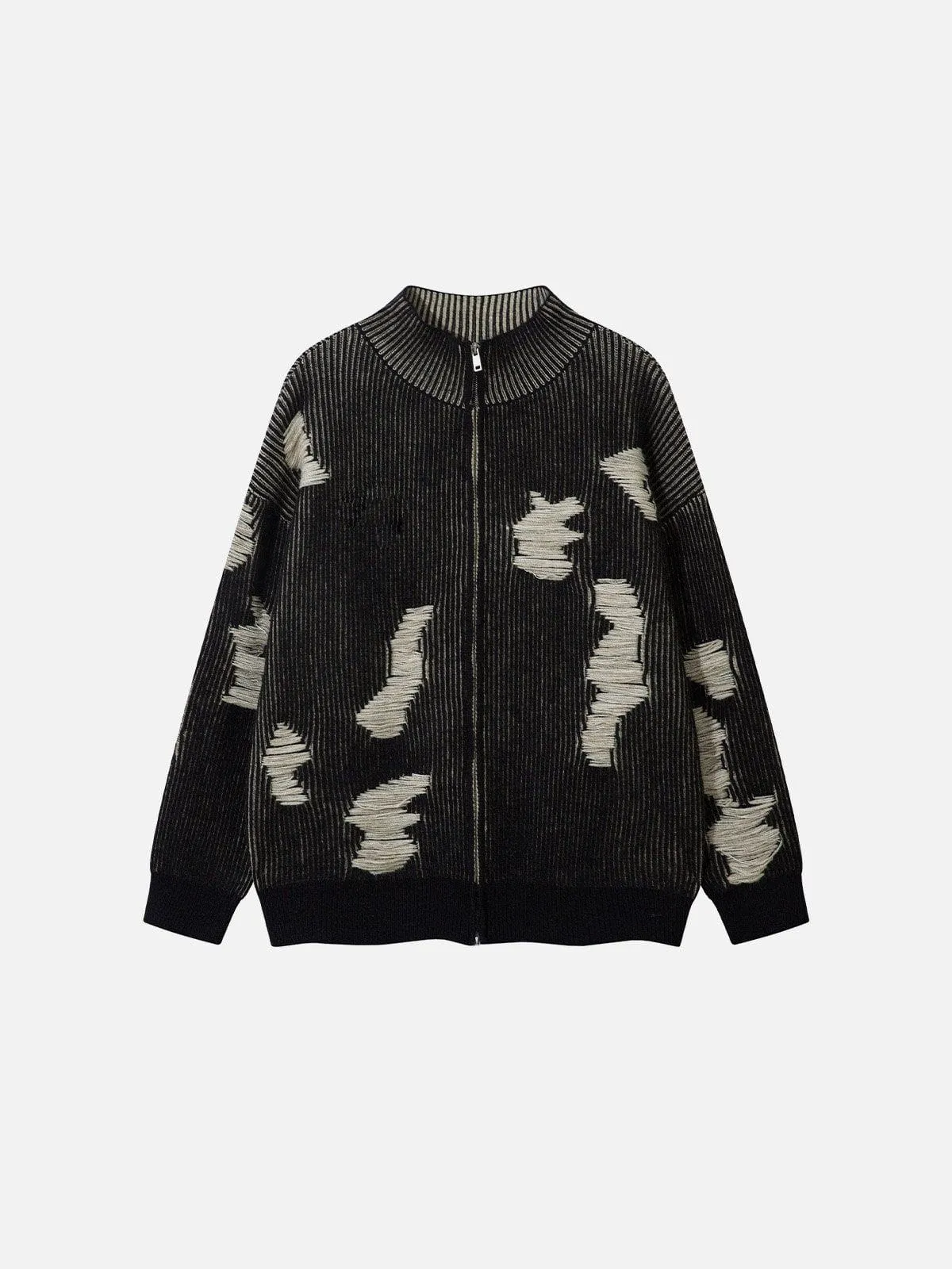 Aelfric Eden Distressed Washed Reversible Cardigan sold by Aelfric Eden product image thumbnail 2