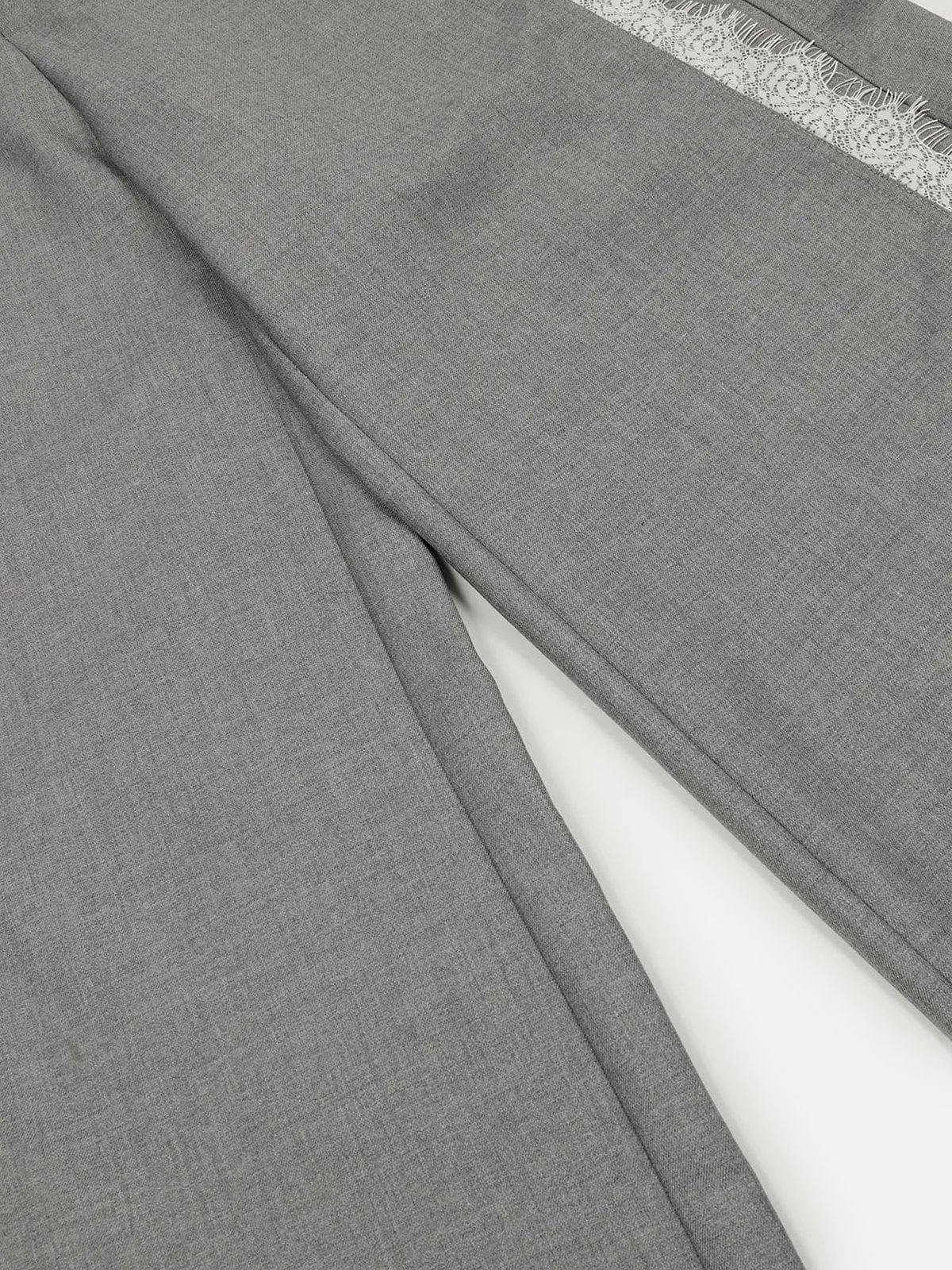 Aelfric Eden Side Lace Patchwork Pants sold by Aelfric Eden product image thumbnail 4