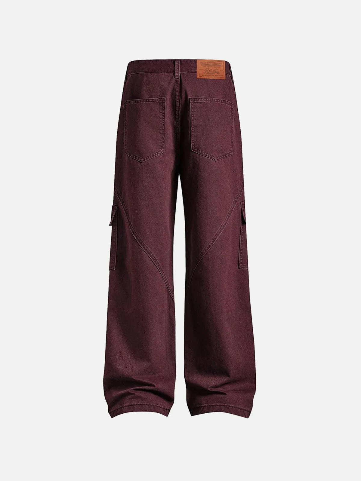 Aelfric Eden Burgundy Multi Pocket Jeans sold by Aelfric Eden product image thumbnail 2