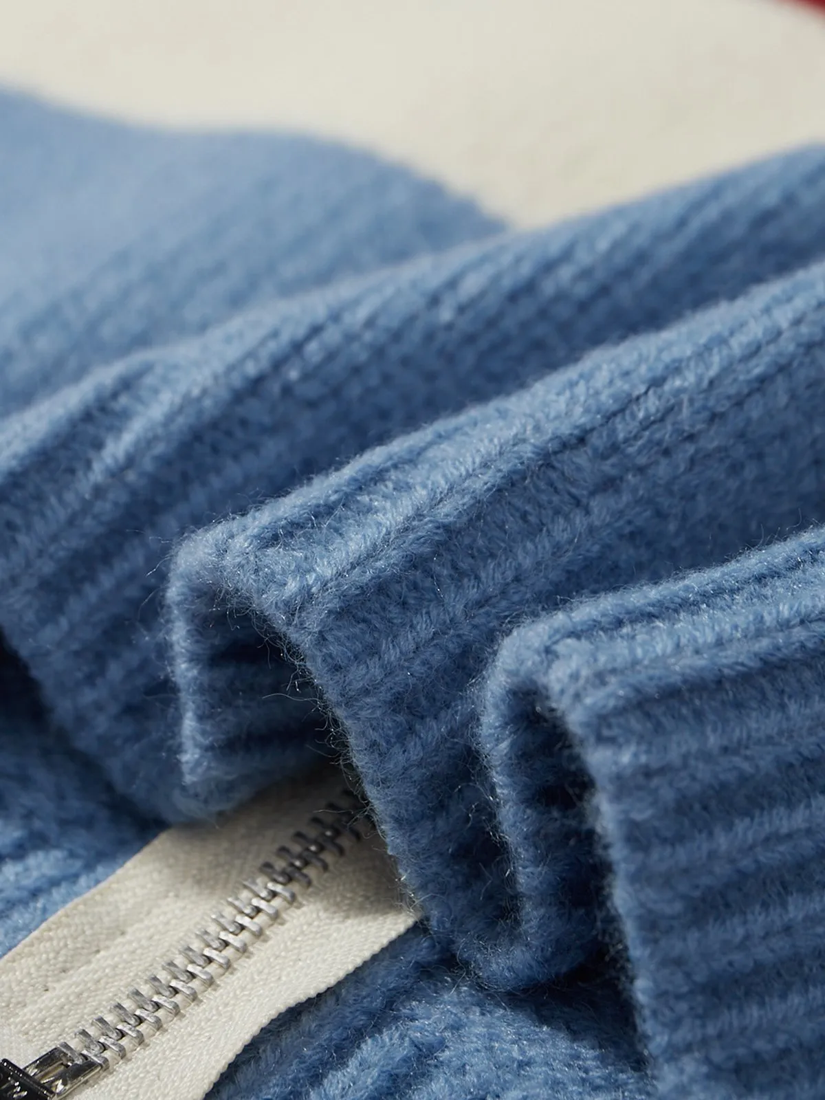 Aelfric Eden Stripe Zip Up Sweater Vest sold by Aelfric Eden product image thumbnail 4