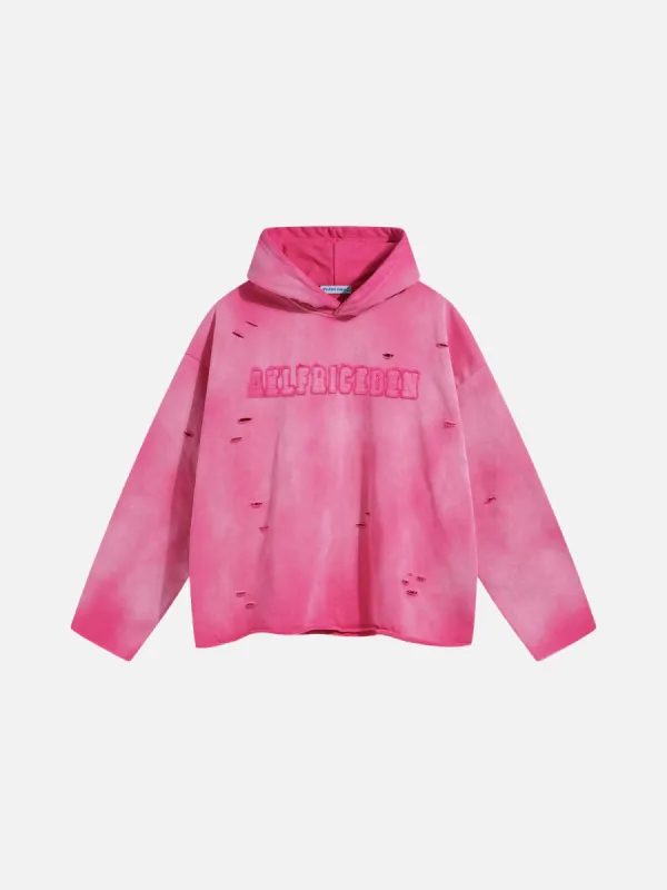 Aelfric Eden Distressed Washed Hoodie sold by Aelfric Eden