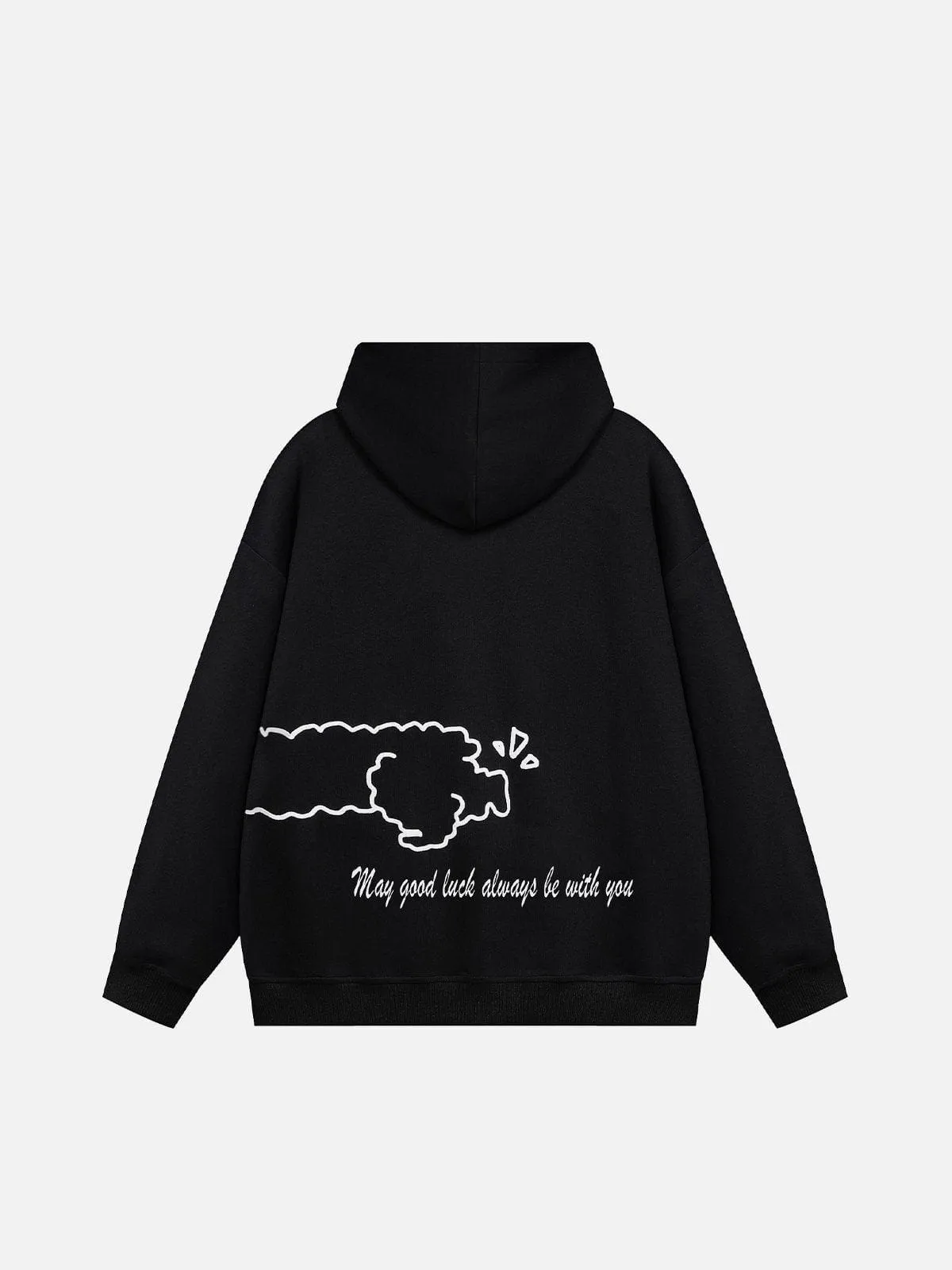 Aelfric Eden Cartoon Puppy Graphic Pullover Hoodie sold by Aelfric Eden product image thumbnail 2