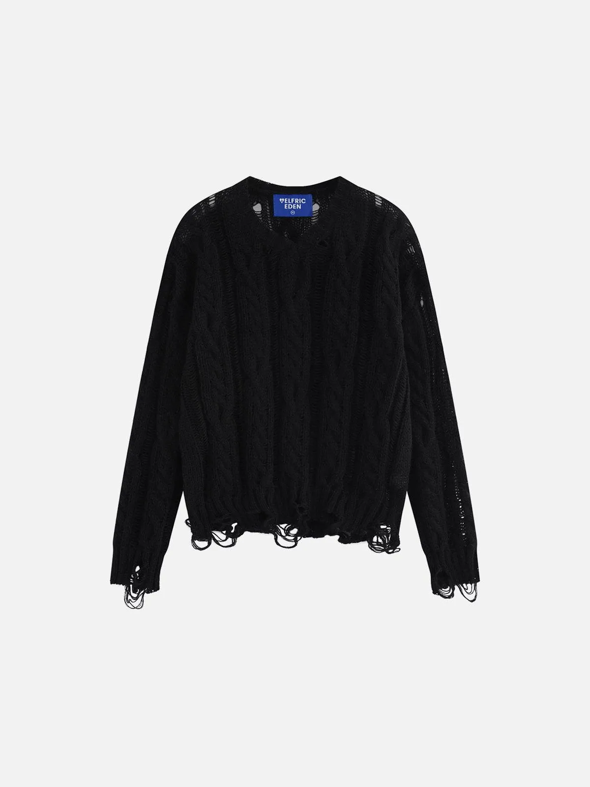 Aelfric Eden Twisted Distressed Sweater sold by Aelfric Eden product image thumbnail 2