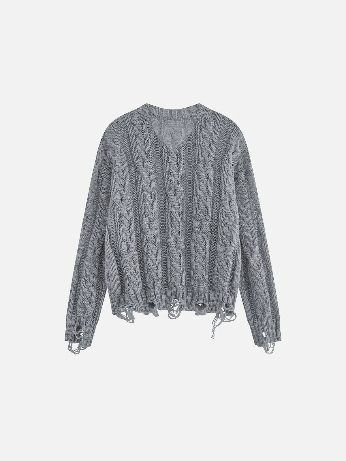 Aelfric Eden Twisted Distressed Sweater sold by Aelfric Eden product image thumbnail 3