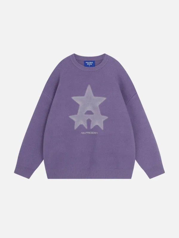 Aelfric Eden Star Graphic Sweater sold by Aelfric Eden