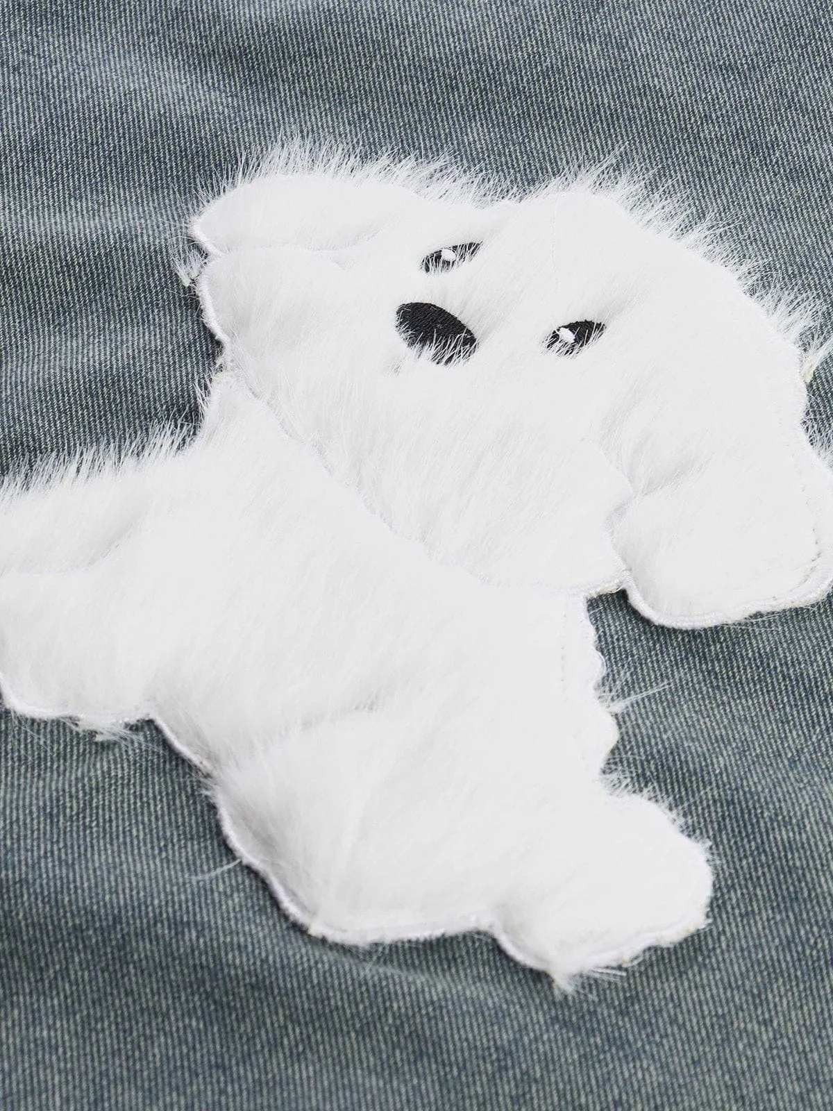 Aelfric Eden Plush Dog Denim Jacket sold by Aelfric Eden product image thumbnail 4