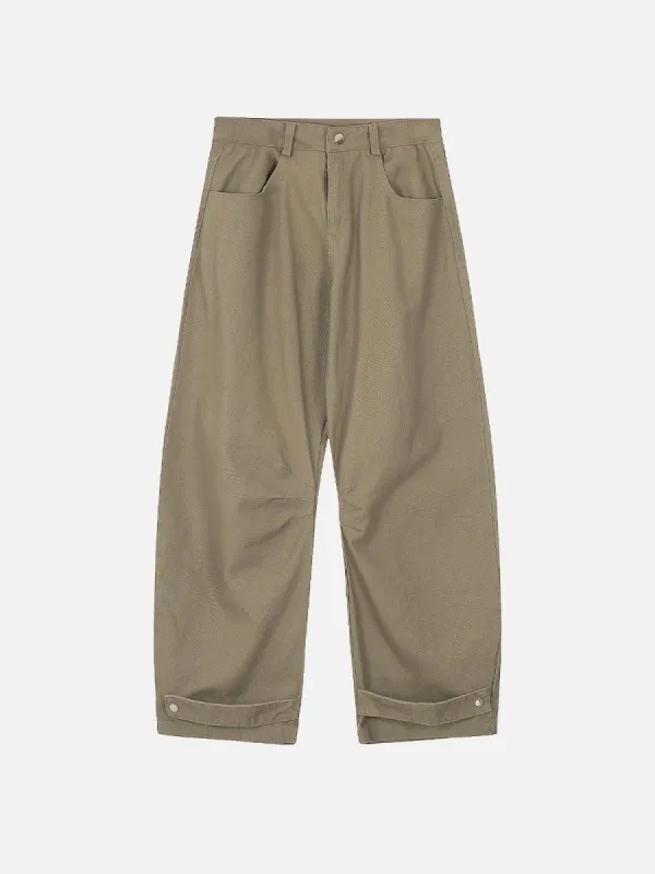 Aelfric Eden Button Ankle Decoration Cargo Pants sold by Aelfric Eden