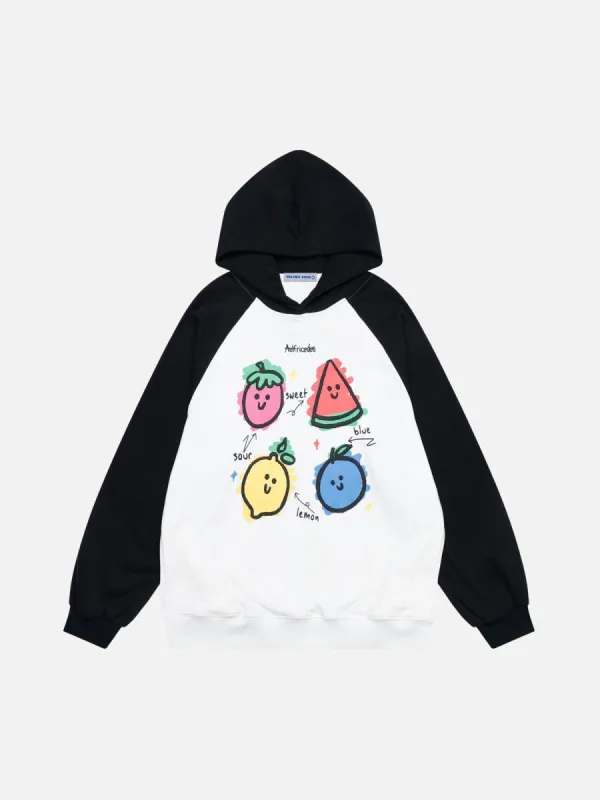 Aelfric Eden Fruit Print Hoodie sold by Aelfric Eden