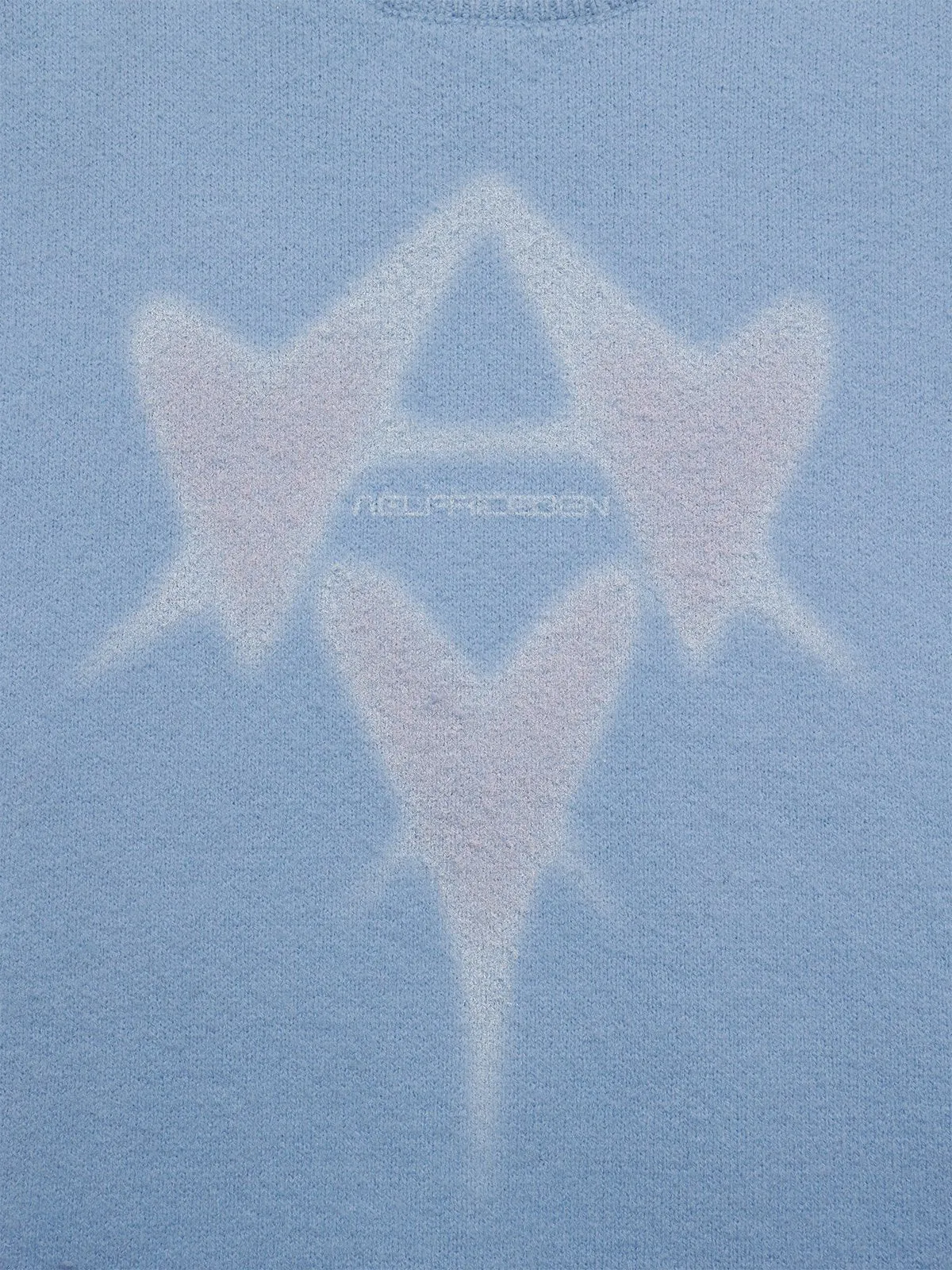 Aelfric Eden Blurring Star Graphic Sweater sold by Aelfric Eden product image thumbnail 3