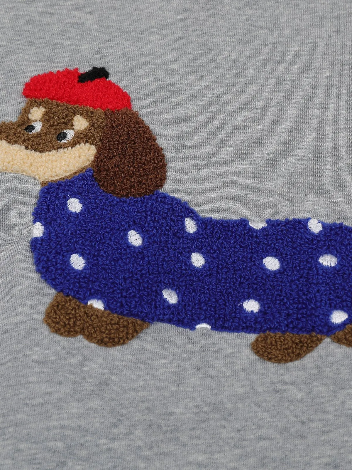 Aelfric Eden Cartoon Dog Raglan Sleeve Hoodie sold by Aelfric Eden product image thumbnail 4
