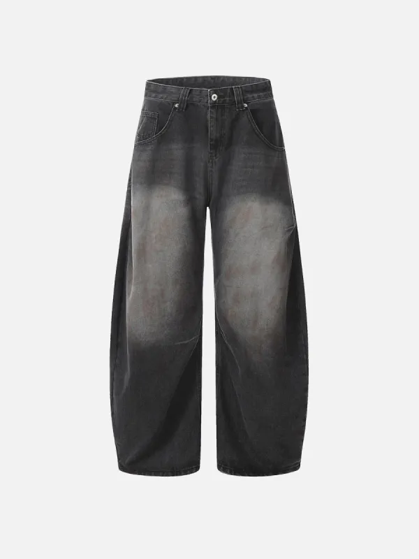 Aelfric Eden Wrinkle Loose Barrel Jeans sold by Aelfric Eden