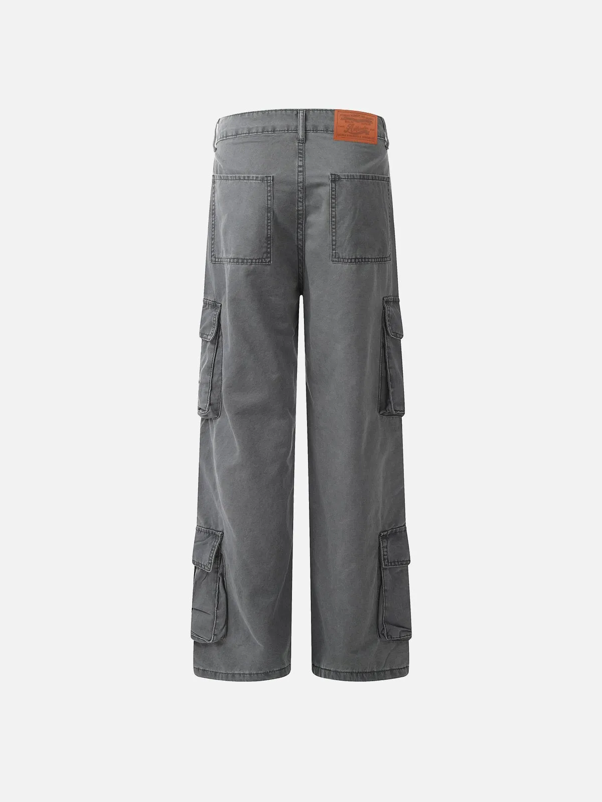 Aelfric Eden Grey Multi Pocket Cargo Pants sold by Aelfric Eden product image thumbnail 2