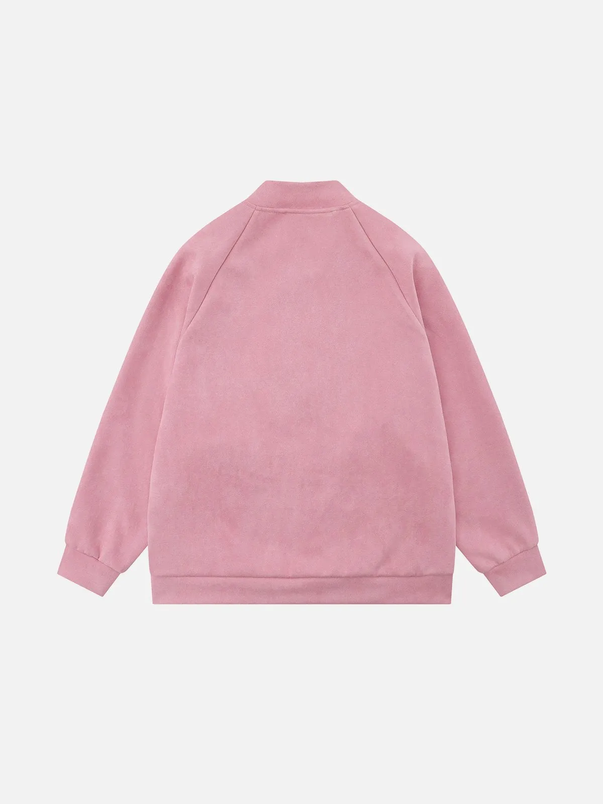 Aelfric Eden Colorful Star Suede Varsity Jacket sold by Aelfric Eden product image thumbnail 3