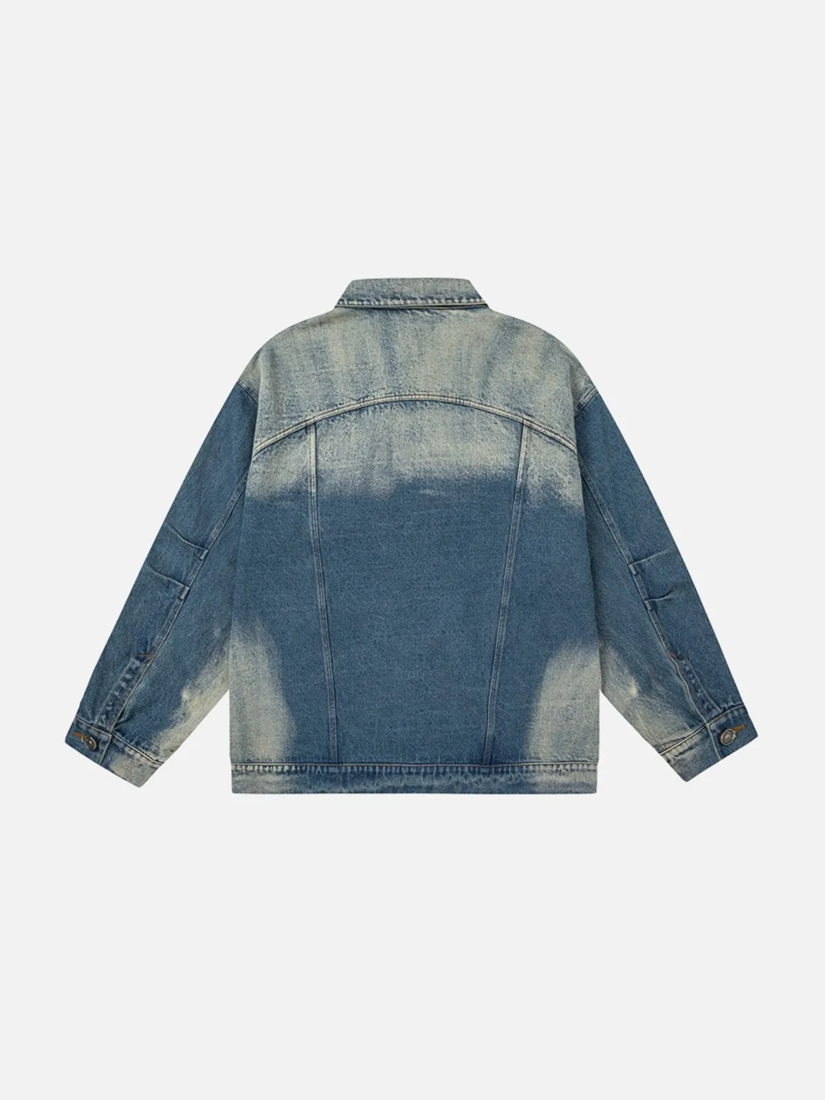 Aelfric Eden Washed Zip Up Denim Jacket sold by Aelfric Eden product image thumbnail 2