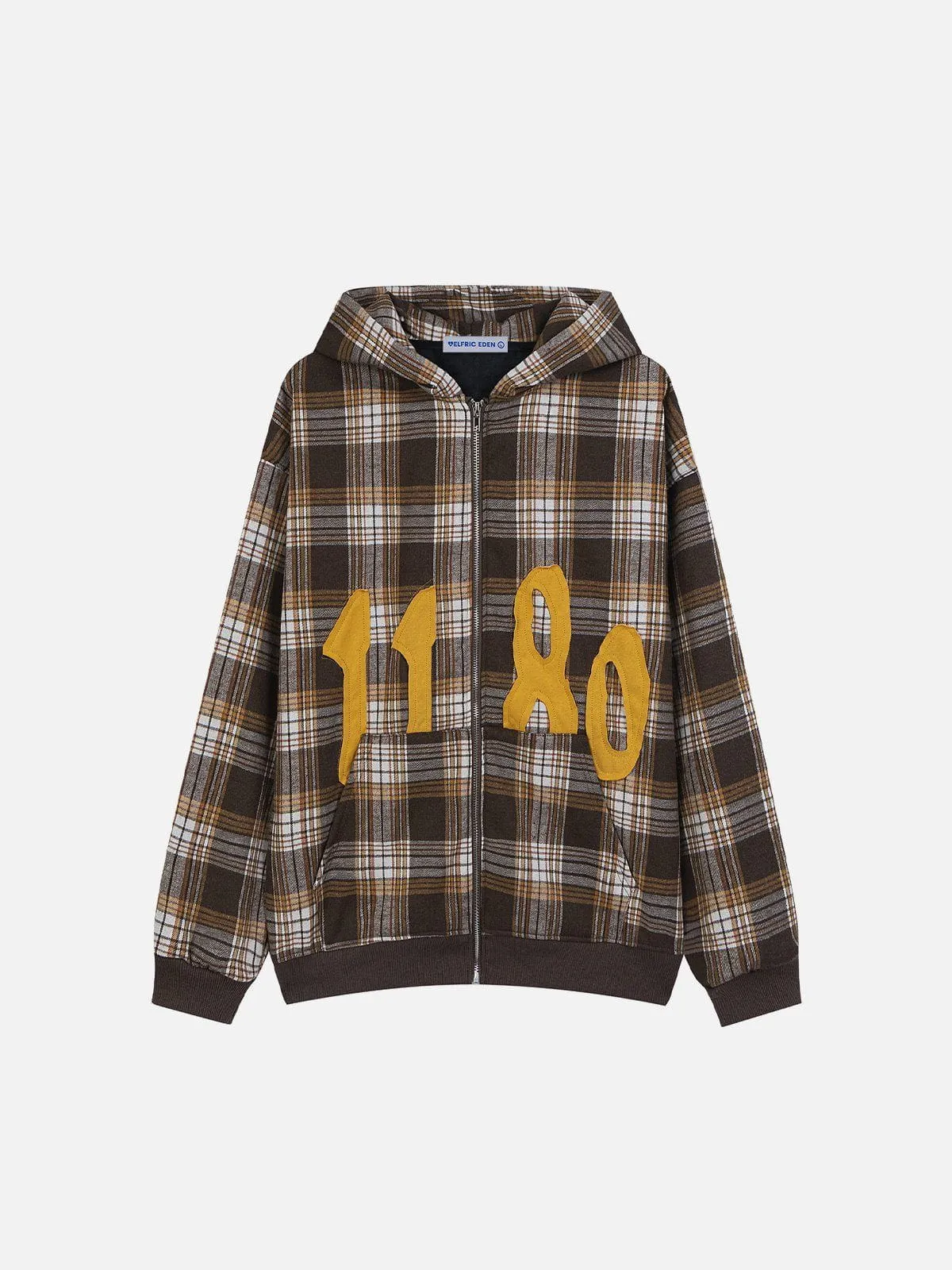 Aelfric Eden Applique Number Zip Up Hoodie sold by Aelfric Eden product image thumbnail 2