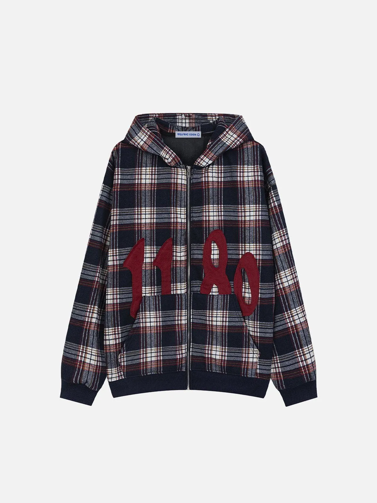 Aelfric Eden Applique Number Zip Up Hoodie sold by Aelfric Eden