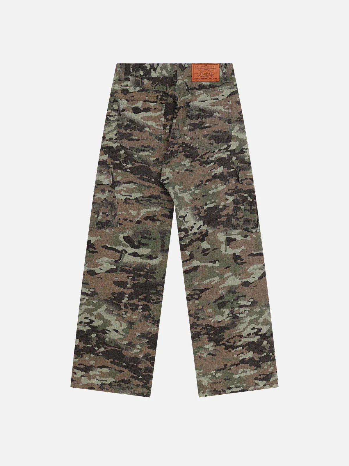 Aelfric Eden Multi Pocket Camouflage Loose Jeans sold by Aelfric Eden product image thumbnail 3