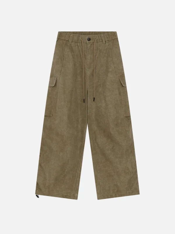Aelfric Eden Multi Pocket Plaid Cargo Pants sold by Aelfric Eden