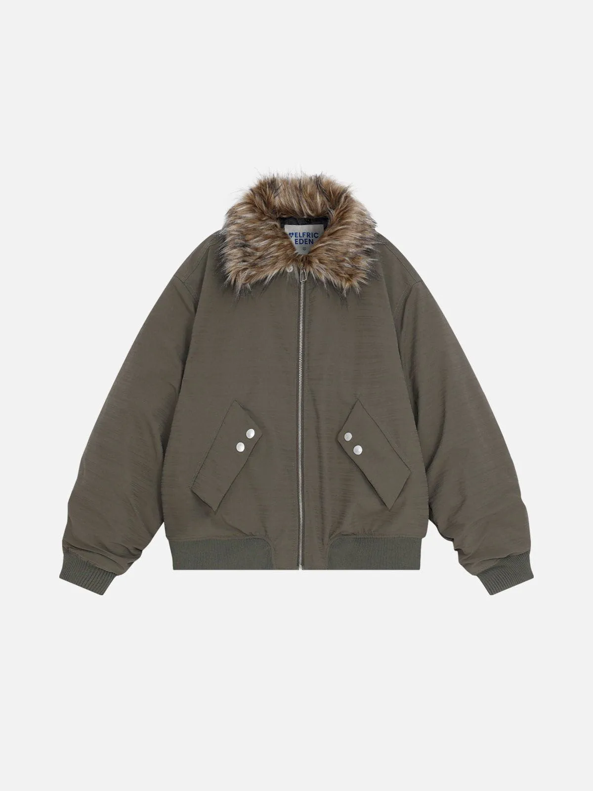 Aelfric Eden Detachable Plush Collar Coat sold by Aelfric Eden