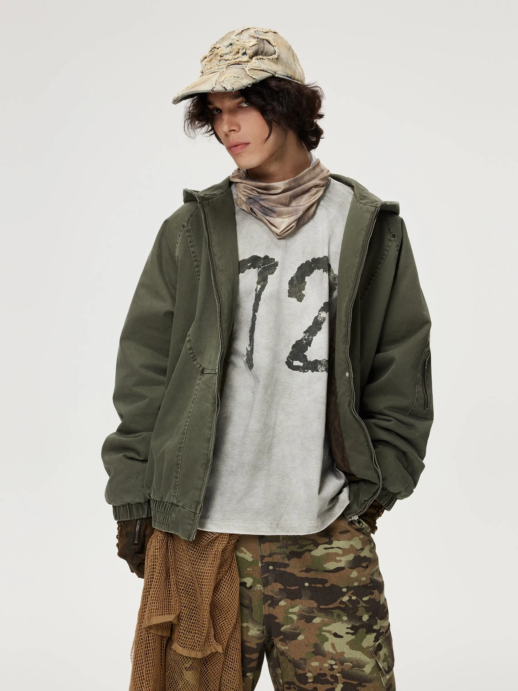 Aelfric Eden Washed Hooded Coat sold by Aelfric Eden