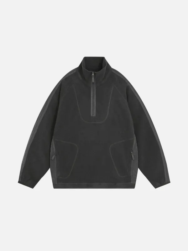 Aelfric Eden Polar Fleece Stand Collar Sweatshirt sold by Aelfric Eden