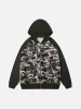 Aelfric Eden Camouflage Spider Zip Up Hoodie sold by Aelfric Eden