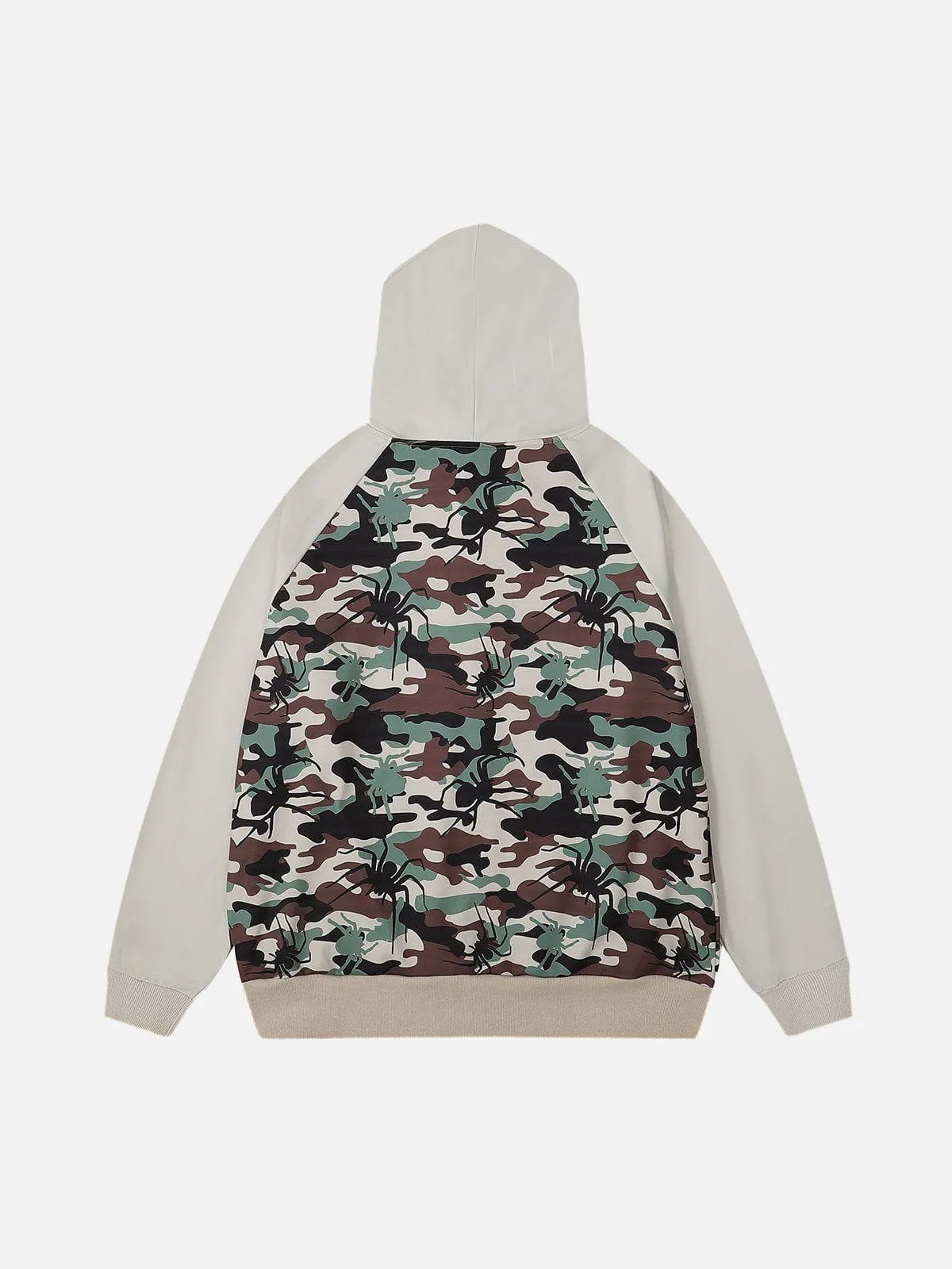 Aelfric Eden Camouflage Spider Zip Up Hoodie sold by Aelfric Eden product image thumbnail 4
