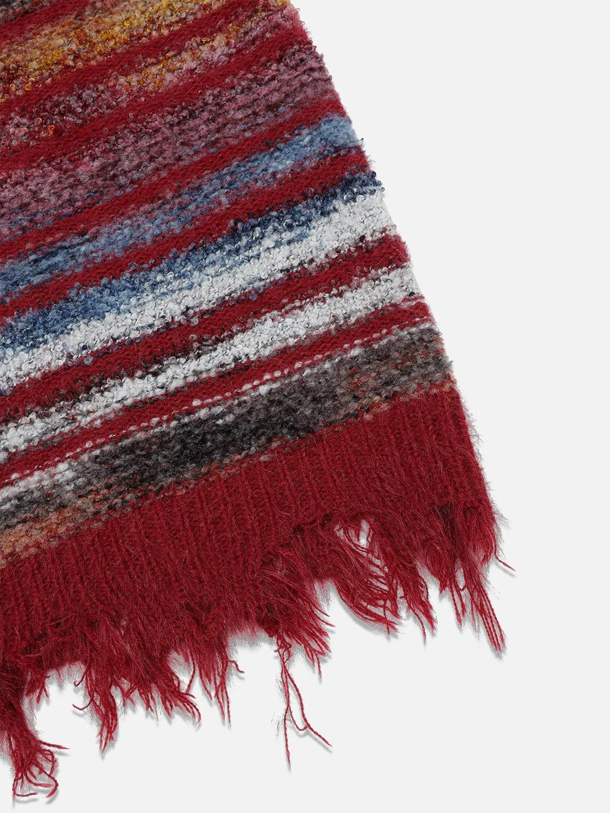 Aelfric Eden Fringe Gradient V-Neck Sweater sold by Aelfric Eden product image thumbnail 3