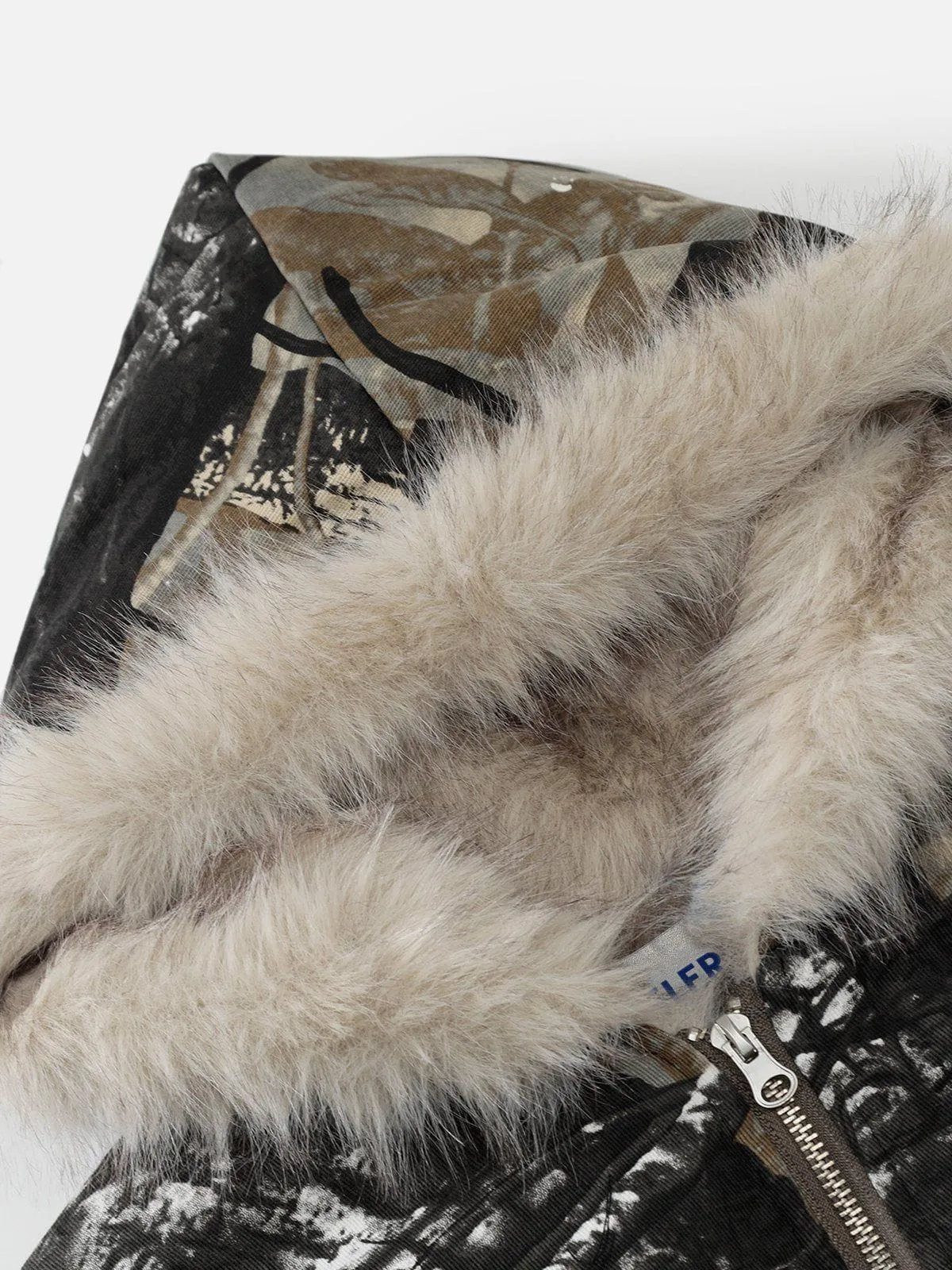 Aelfric Eden Branch Print Cropped Coat sold by Aelfric Eden product image thumbnail 3