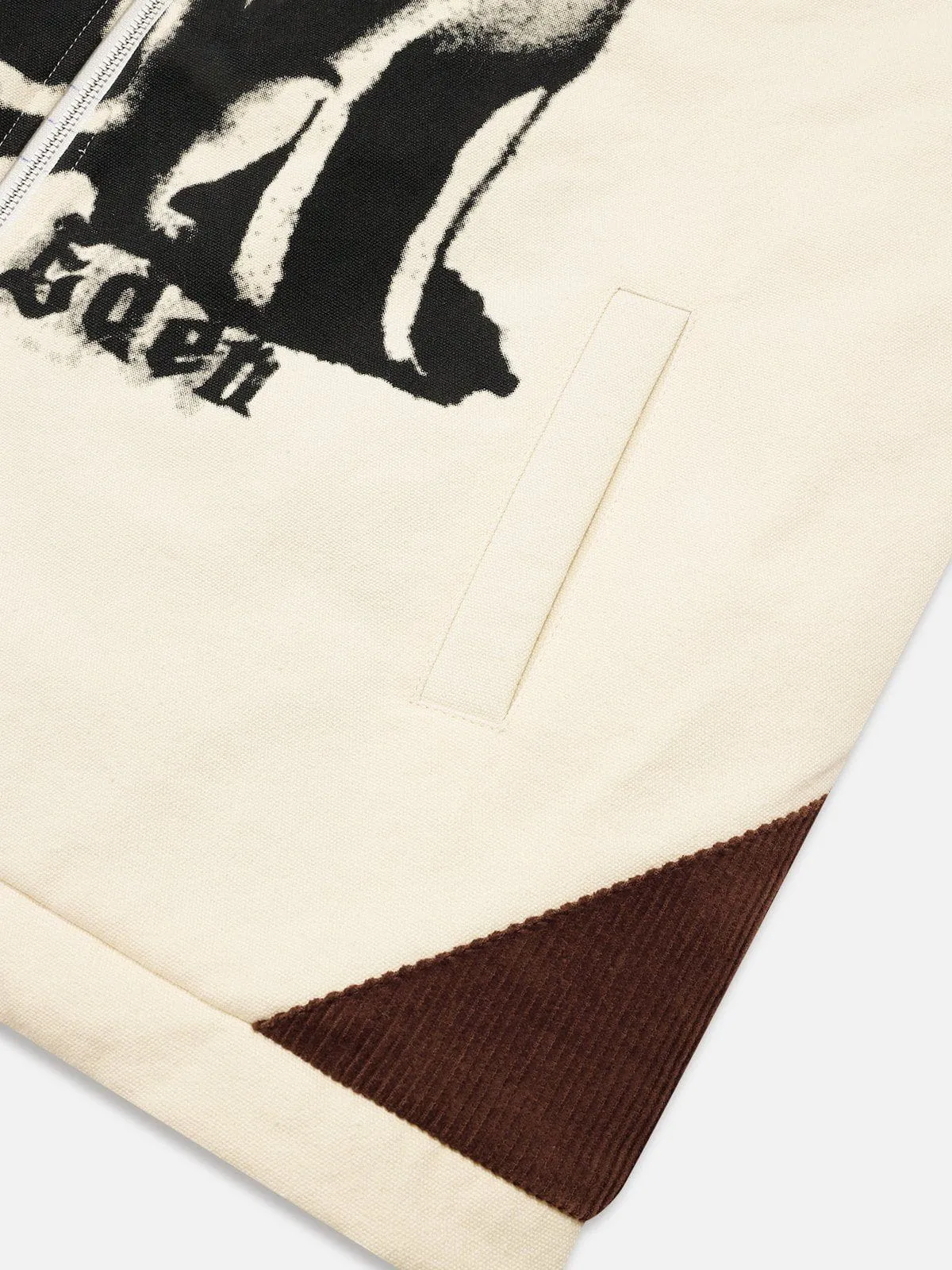 Aelfric Eden Doberman Graphic Coat sold by Aelfric Eden product image thumbnail 4