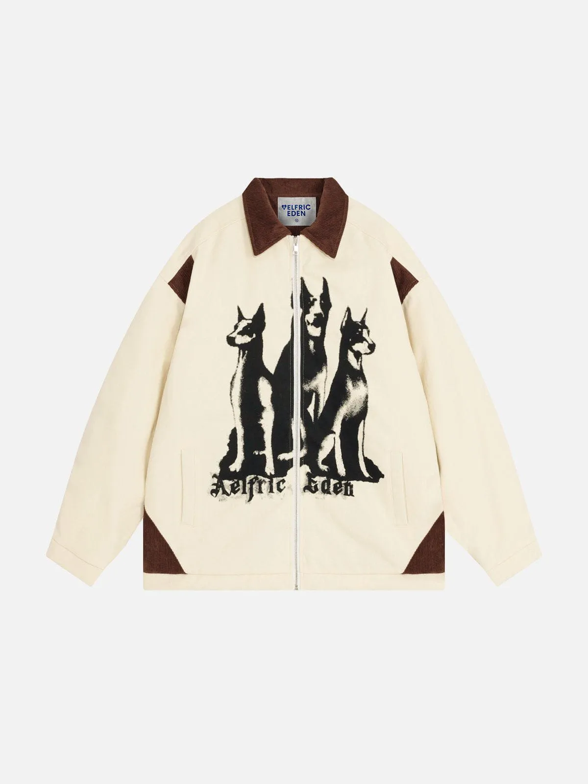 Aelfric Eden Doberman Graphic Coat sold by Aelfric Eden