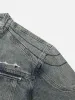 Aelfric Eden Cropped Washed Denim Racing Jacket sold by Aelfric Eden
