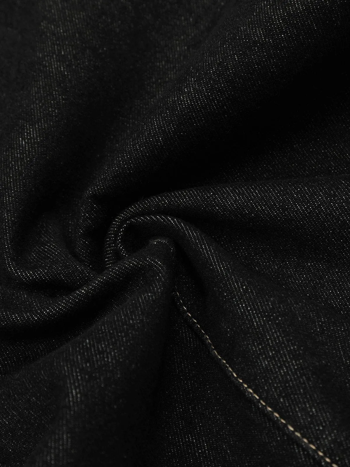 Aelfric Eden Multi-Button Baggy Jeans sold by Aelfric Eden product image thumbnail 4