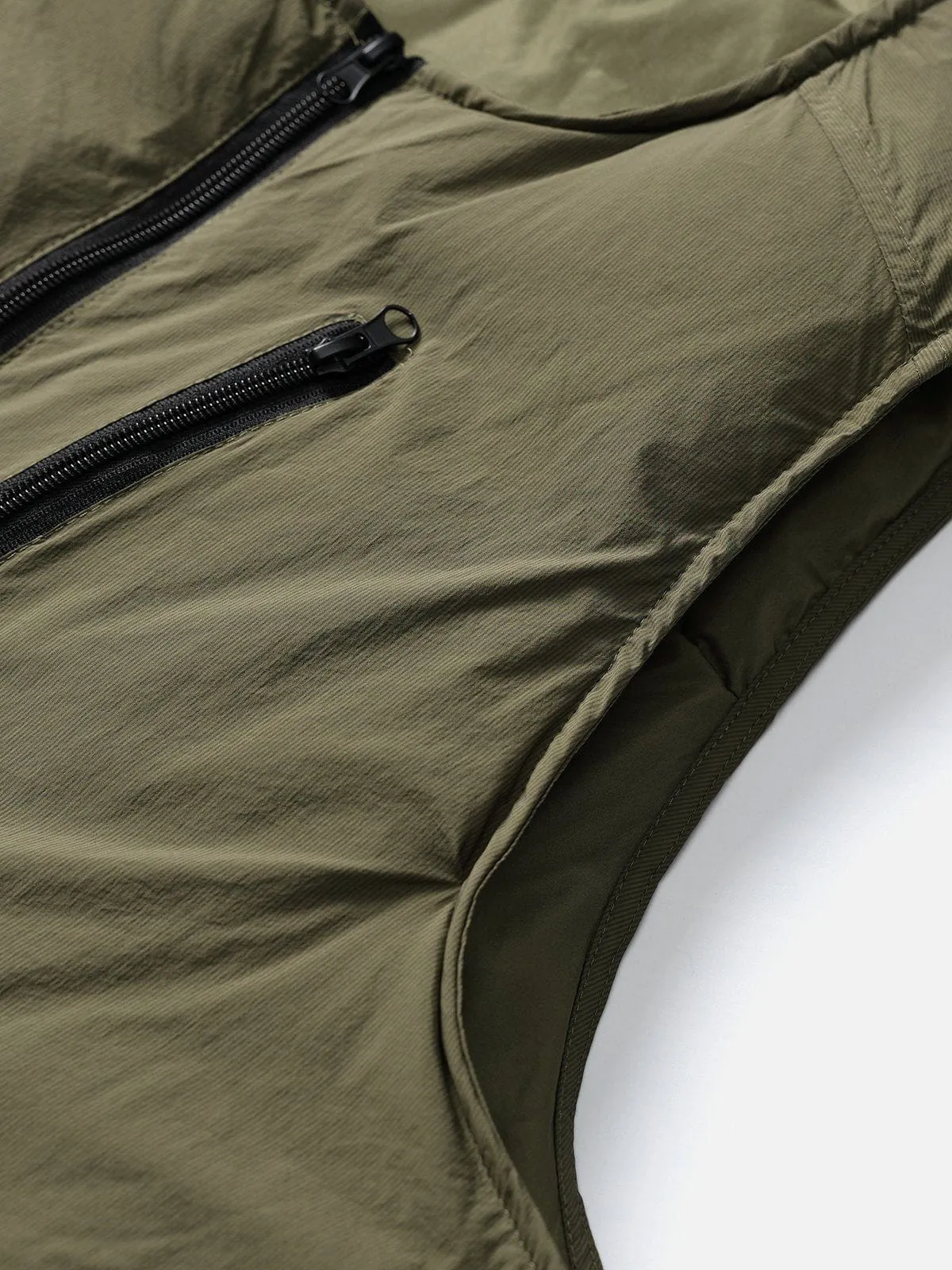 Aelfric Eden Irregular Zip Up Down Vest sold by Aelfric Eden product image thumbnail 5