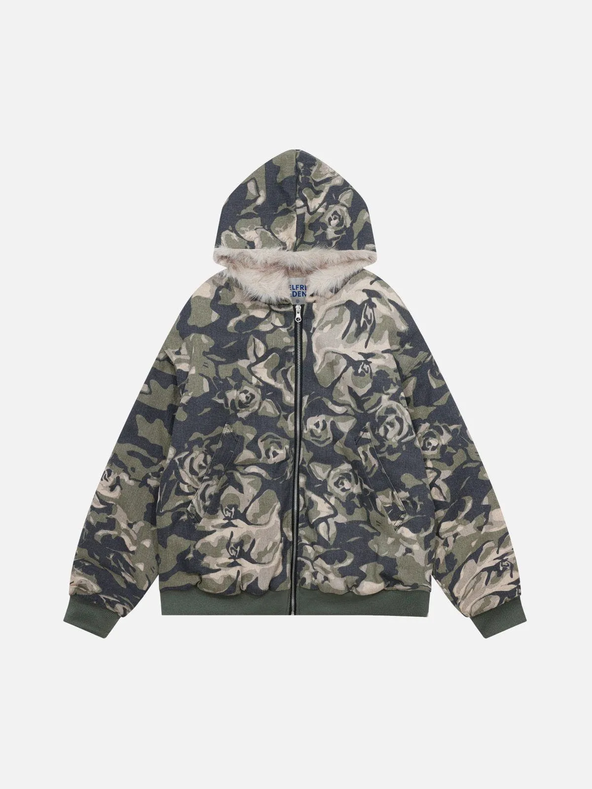 Aelfric Eden Camouflage Cropped Coat sold by Aelfric Eden