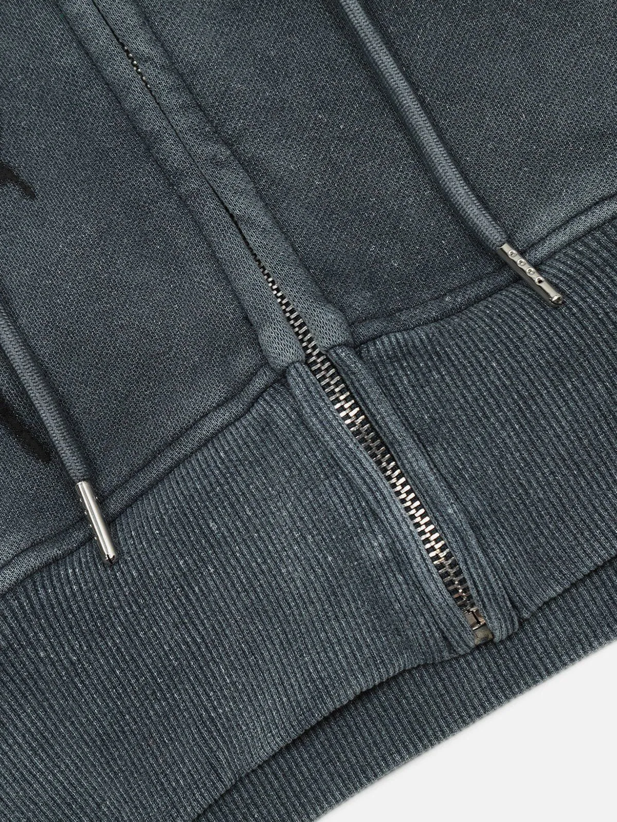 Aelfric Eden Washed Cropped Zip Up Hoodie sold by Aelfric Eden product image thumbnail 5