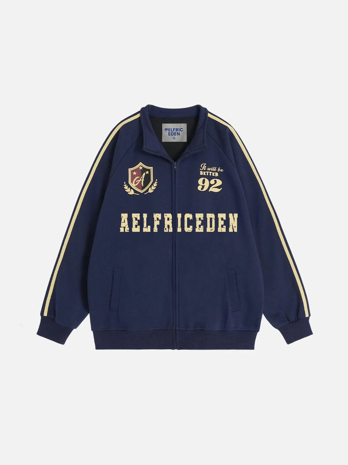 Aelfric Eden Print Zip Up Jacket sold by Aelfric Eden