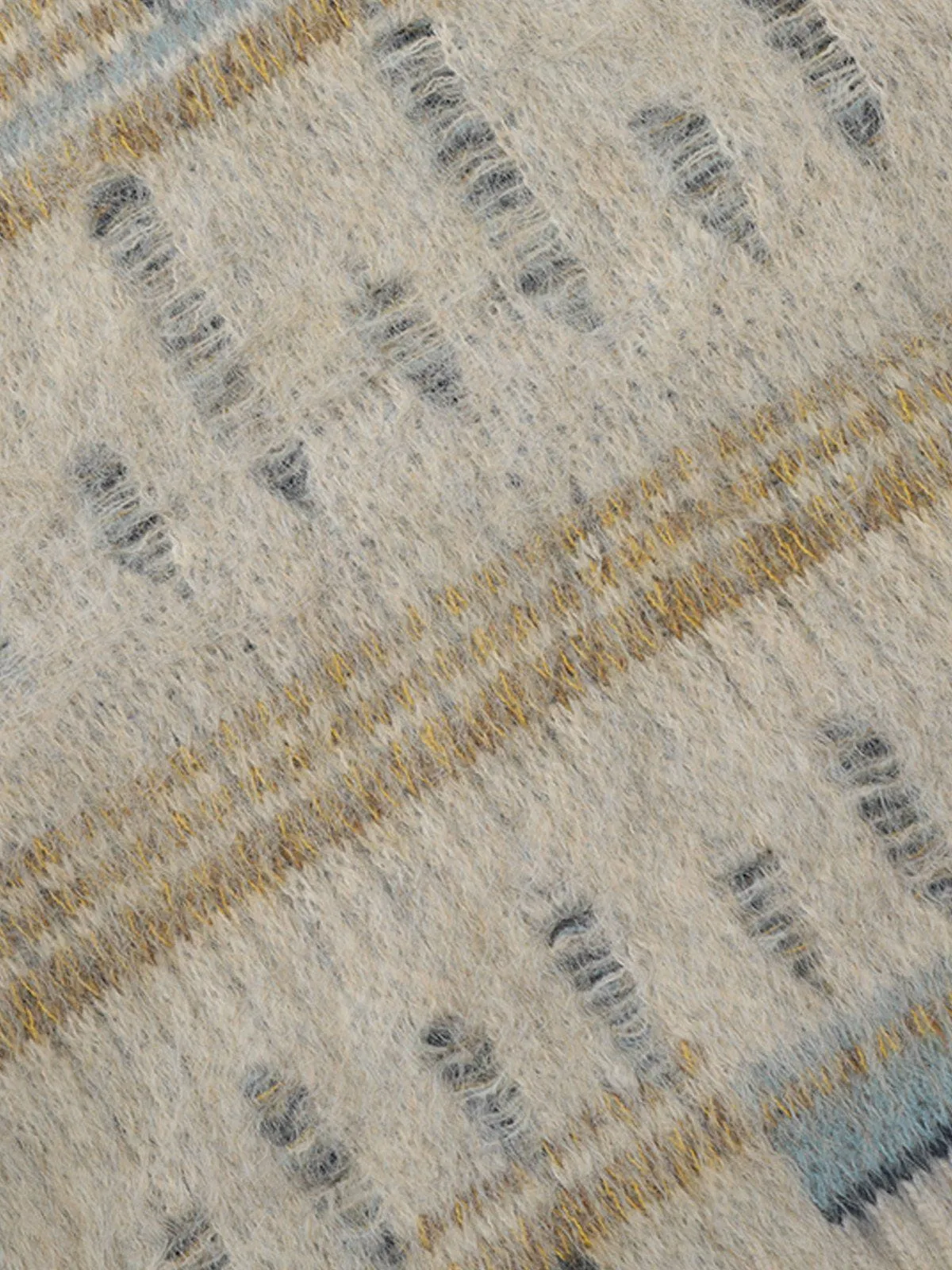 Aelfric Eden Distressed Color Blocking Sweater sold by Aelfric Eden product image thumbnail 4