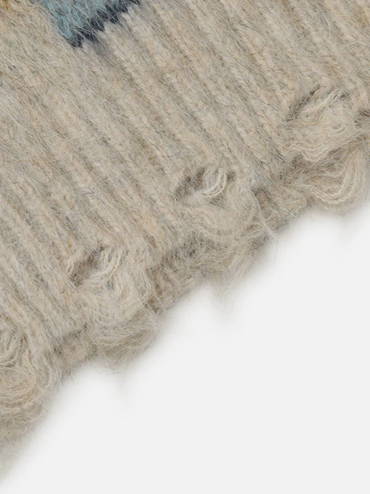 Aelfric Eden Distressed Color Blocking Sweater sold by Aelfric Eden product image thumbnail 5