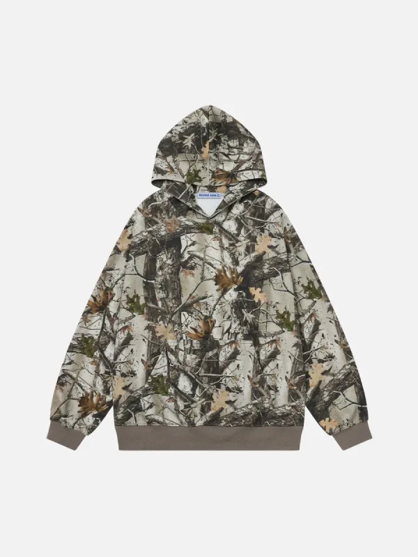 Aelfric Eden Camouflage Branch Graphic Hoodie sold by Aelfric Eden
