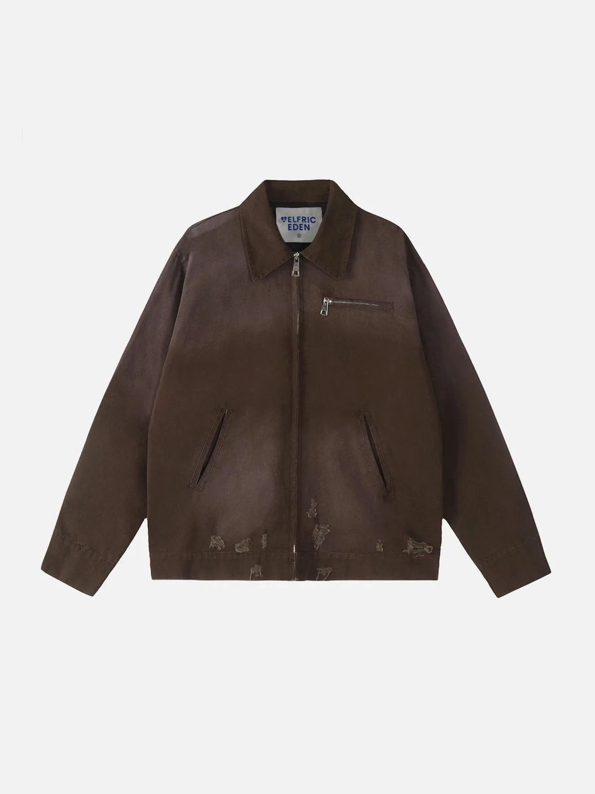 Aelfric Eden Distressed Washed Denim Jacket sold by Aelfric Eden product image thumbnail 2