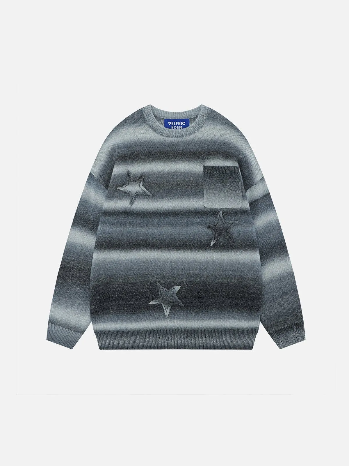 Aelfric Eden Gradient Stripe Star Sweater sold by Aelfric Eden product image thumbnail 2