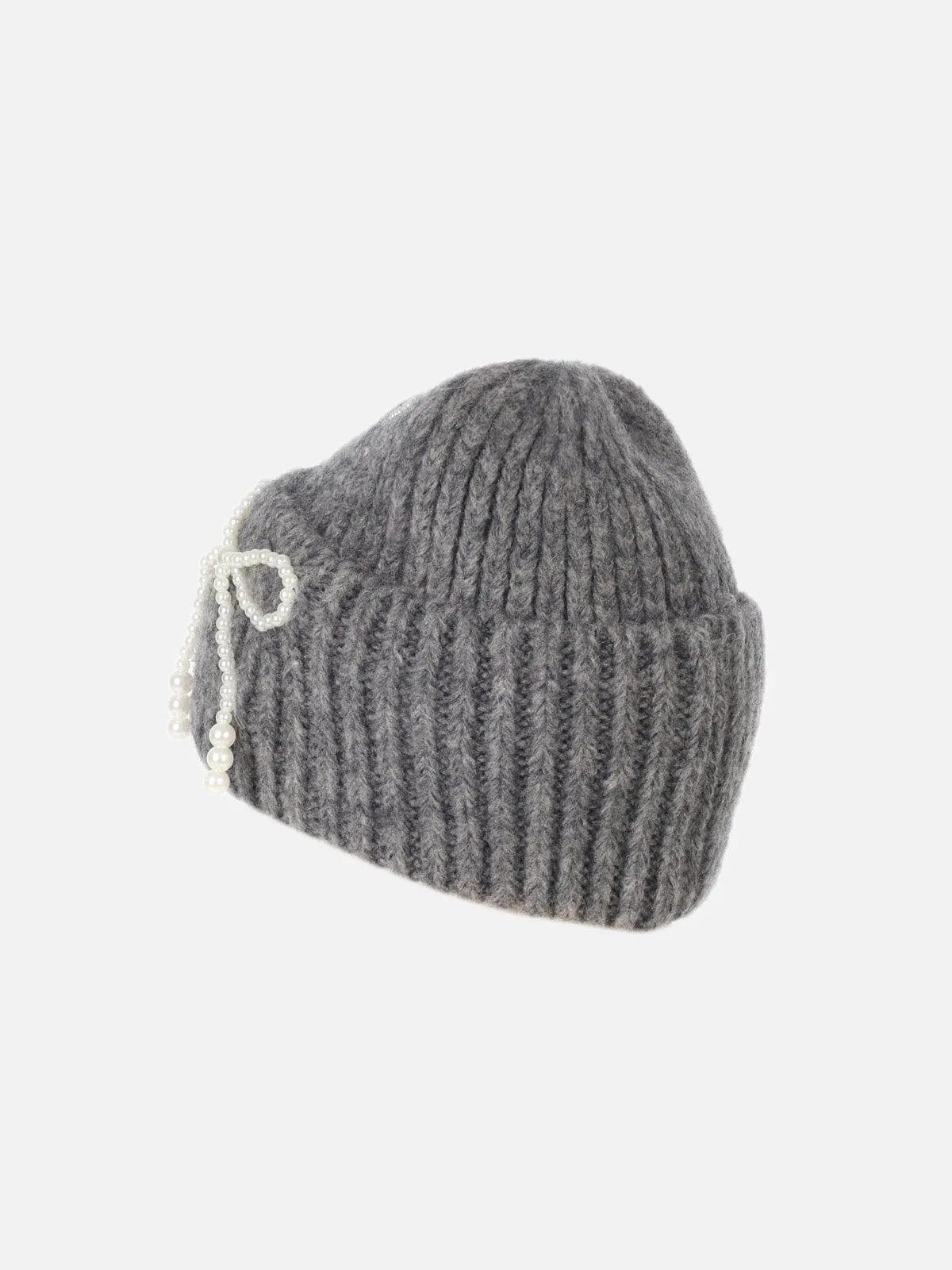 Pearl Bow Knit Beanie sold by Aelfric Eden product image thumbnail 5