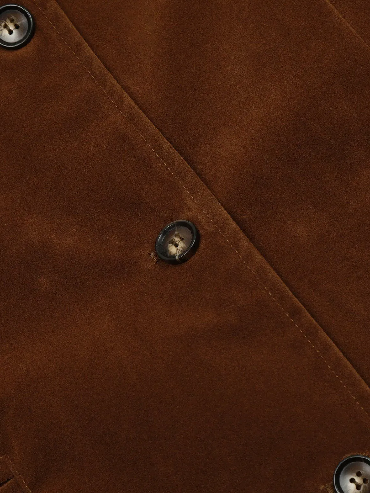 Aelfric Eden Faux Leather Suede Jacket sold by Aelfric Eden product image thumbnail 3