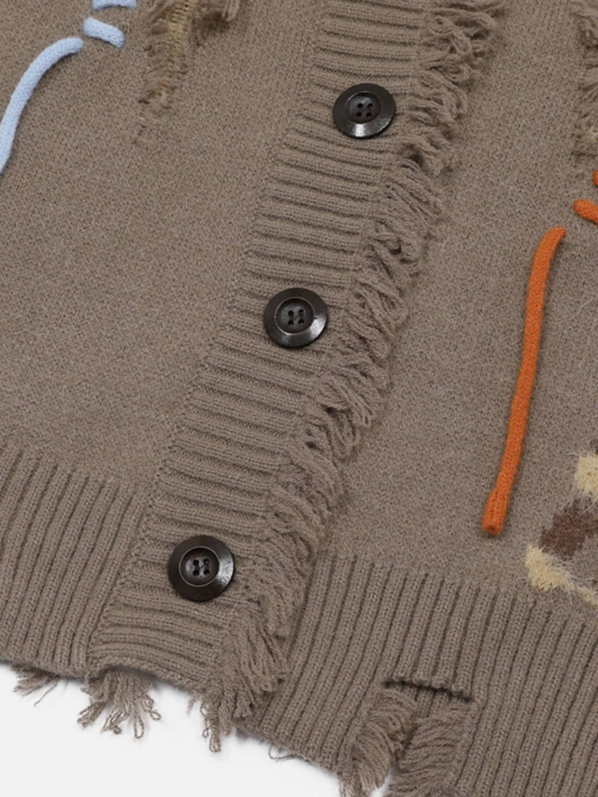 Aelfric Eden Irregular Leopard Print Cardigan sold by Aelfric Eden product image thumbnail 4