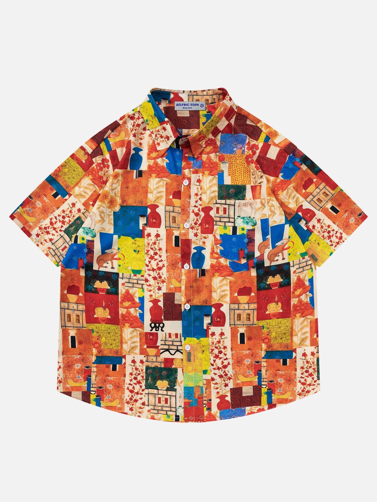 Aelfric Eden Artwork Graphic Short Sleeve Shirts sold by Aelfric Eden product image thumbnail 3